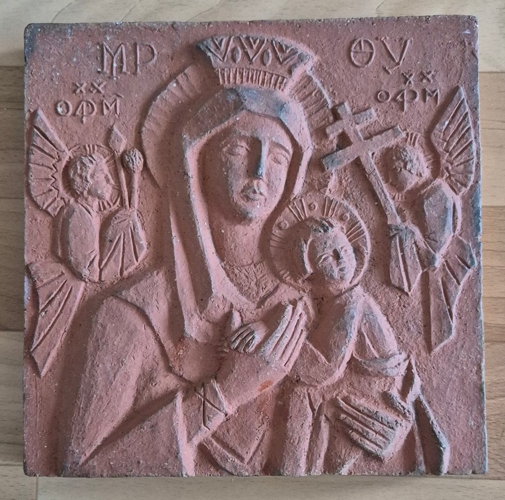 wand plaquette, Ophalen of Verzenden
