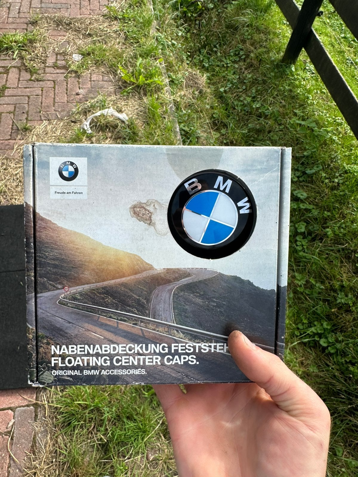 Bmw vaststaande/floating naafdoppen 65mm origineel, Ophalen of Verzenden, Zo goed als nieuw