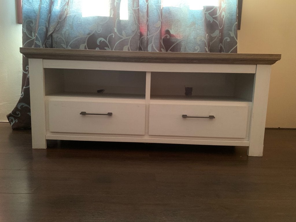 TV-meubel, Ophalen, Overige materialen, Gebruikt, 100 tot 150 cm