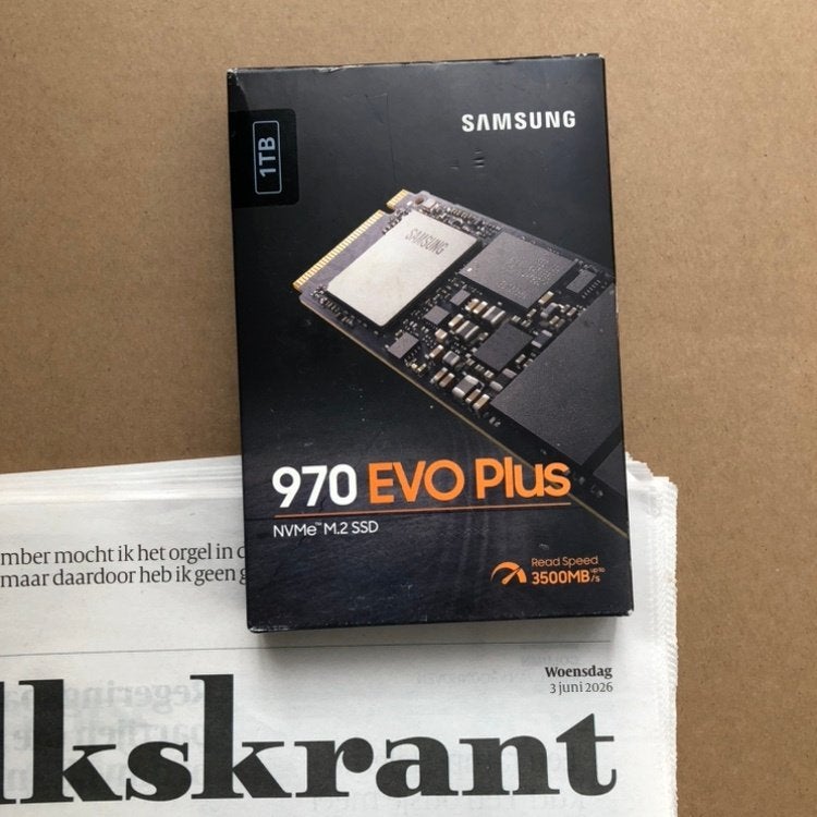 New Samsung 970 EVO Plus NVMe M.2 SSD 1TB 100% Health, Computers en Software, Harde schijven, Intern, SSD, Nieuw, Ophalen of Verzenden