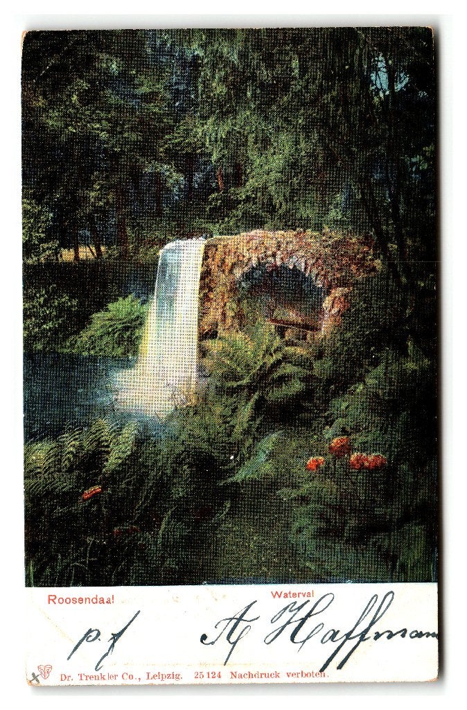 Rosendaal, Waterval, Ophalen of Verzenden, Voor 1920, Gelopen, Gelderland