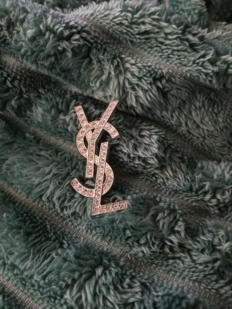 Yves Saint Laurent broche, Overige materialen, Ophalen of Verzenden, Zo goed als nieuw, Goud