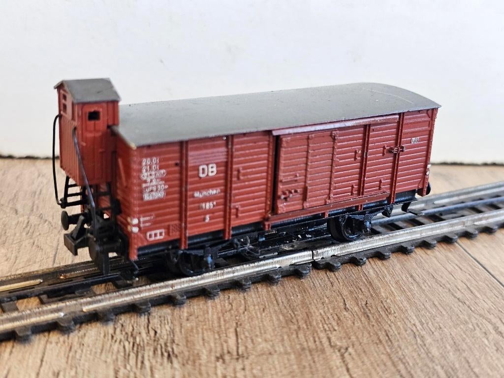 Modeltrein trix-express geheel metalen wagon 3420, Gelijkstroom, Trix, Wagon, Ophalen of Verzenden
