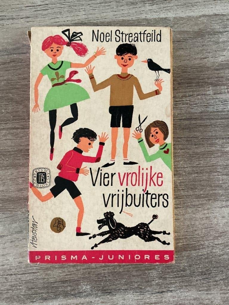 Vier vrolijke vrijbuiters - Noel Streatfeild, Boeken, Kinderboeken | Jeugd | onder 10 jaar, Gelezen, Fictie algemeen, Ophalen of Verzenden