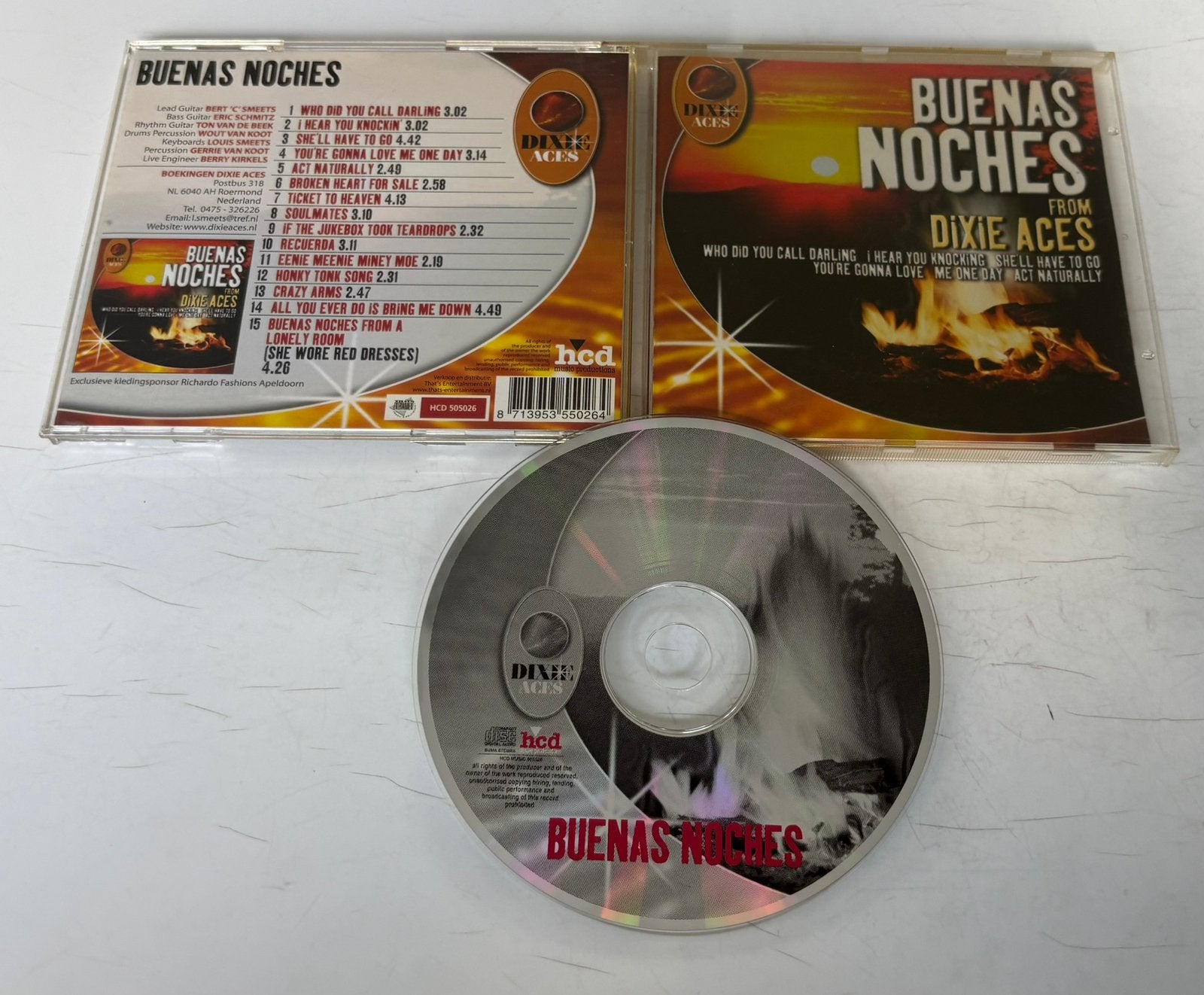Dizie Axes - Buenas noches from the Dixie Aces, Ophalen of Verzenden, Zo goed als nieuw, Poprock