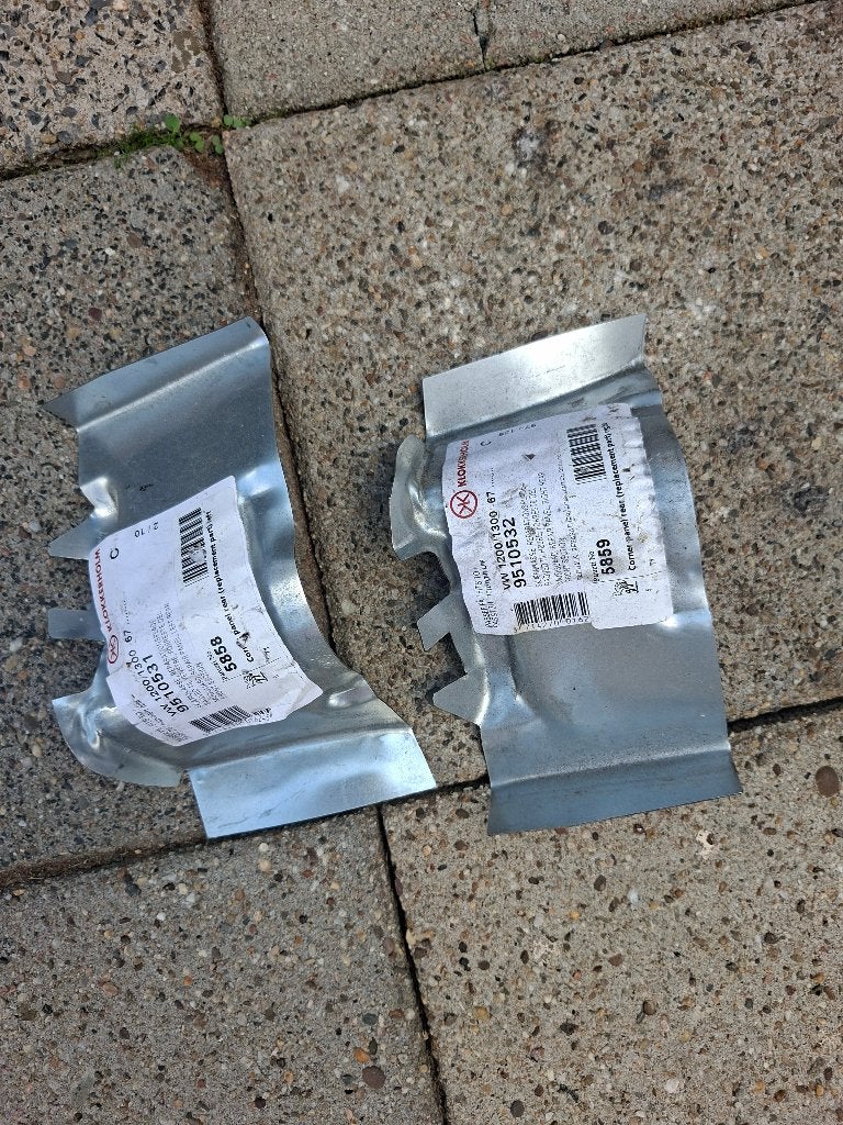 plaatwerk en beugels nieuw kever,., Auto-onderdelen, Ophalen, Gebruikt, Achter, Volkswagen