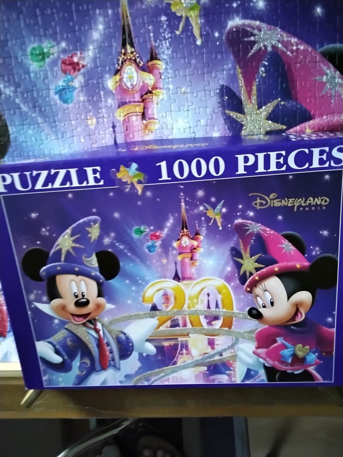 Disney puzzel uit DISNEYLAND Parijs 1000st zgan, Ophalen of Verzenden, 500 t/m 1500 stukjes, Zo goed als nieuw