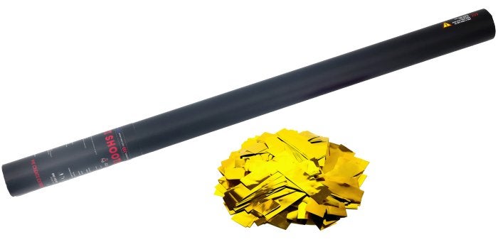 TCM FX Handheld Confetti Cannon 80cm Gold, Geluidgestuurd, ., Overige typen, Nieuw