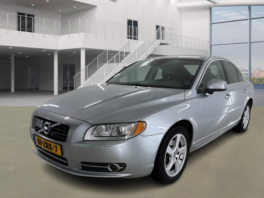 Nette Volvo S80 T4 benz 2013 Grijs 1ste eig. 100%onderhouden, Zwart, 179 pk, 75 €/maand, Particulier