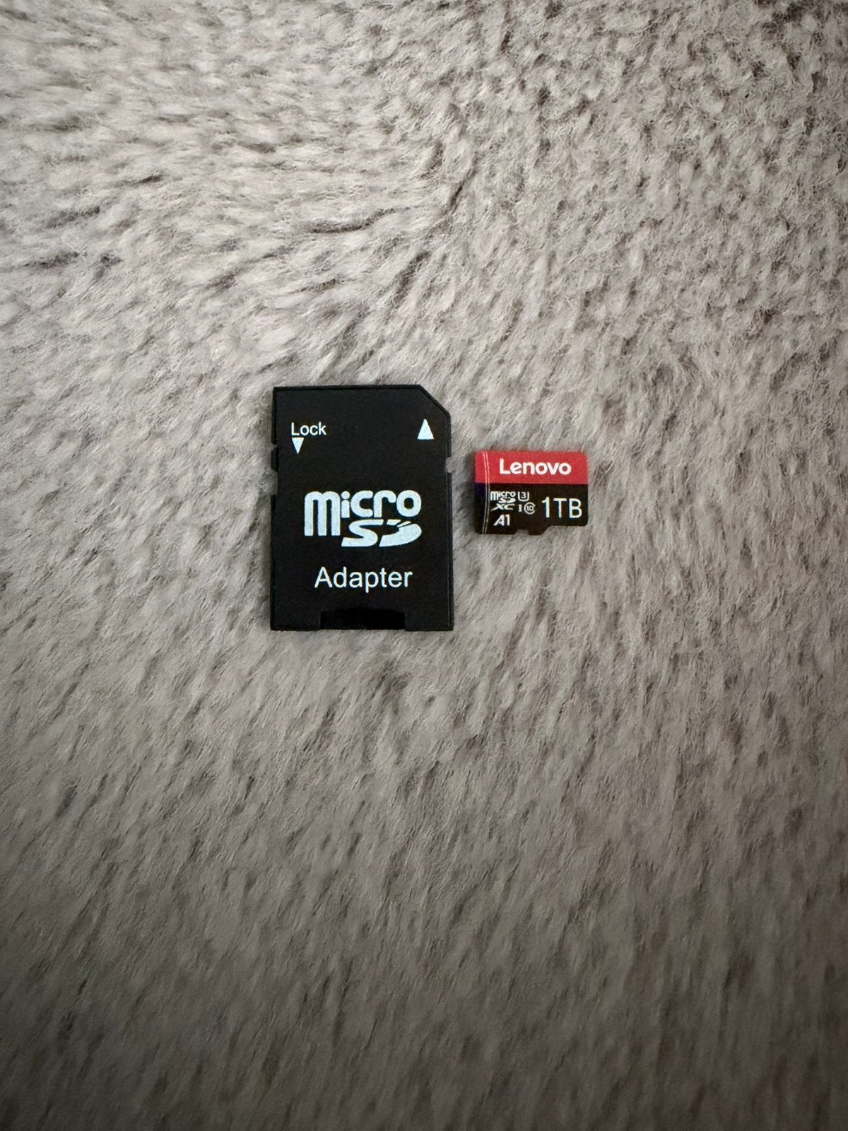 Micro SD geheugenkaart 1 TB plus adapter, A1, klasse10,nieuw, Audio, Tv en Foto, Ophalen of Verzenden, Nieuw, SD, 1 TB of meer