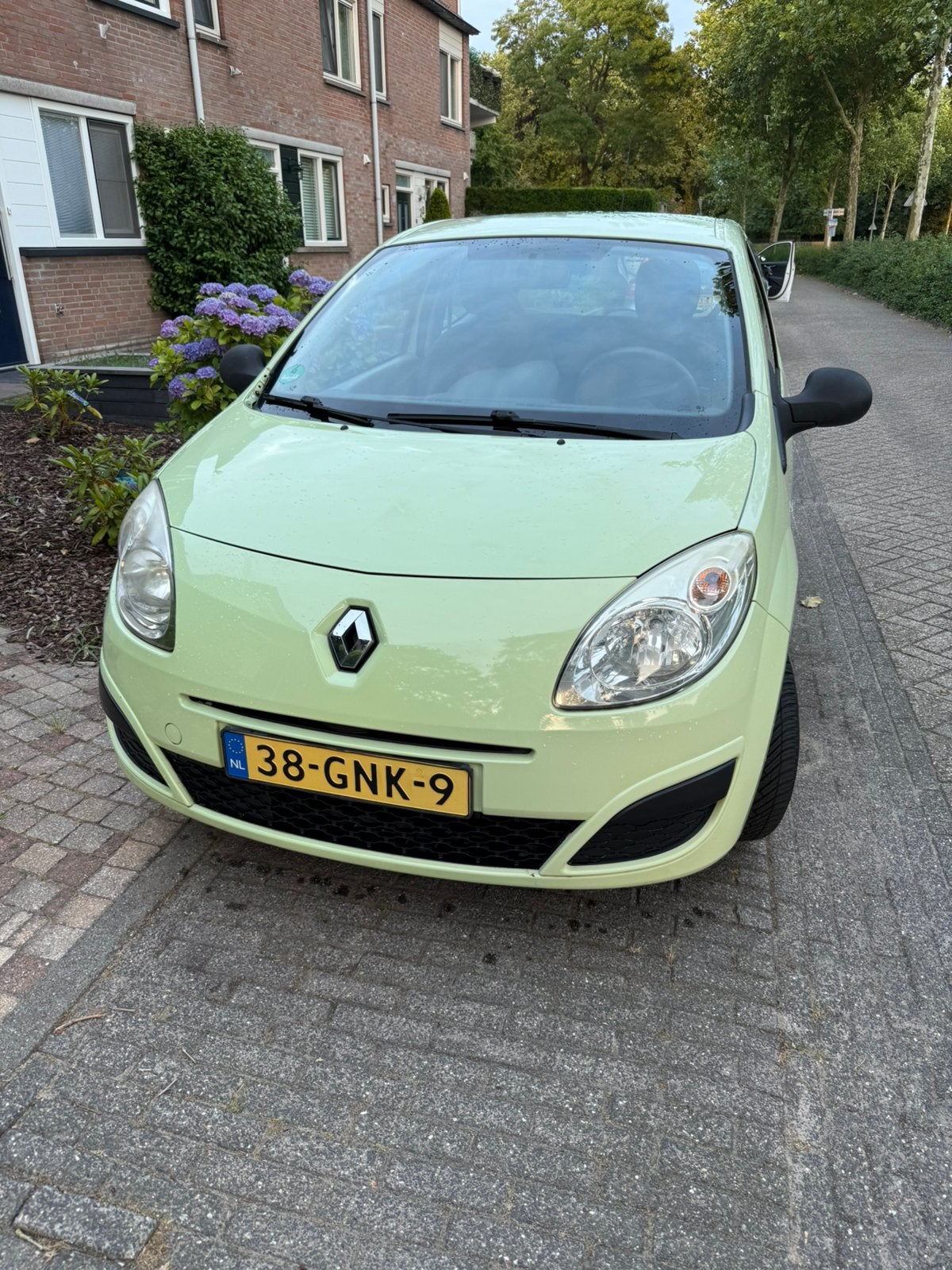 Renault Twingo 1.1 2008 Groen, Auto's, Renault, Voorwielaandrijving, Twingo, 31 €/maand, 4 cilinders