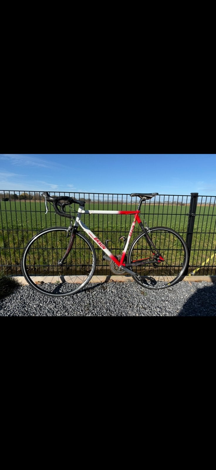 Racefiets, Gebruikt, Staal, 15 tot 20 versnellingen, 53 tot 57 cm