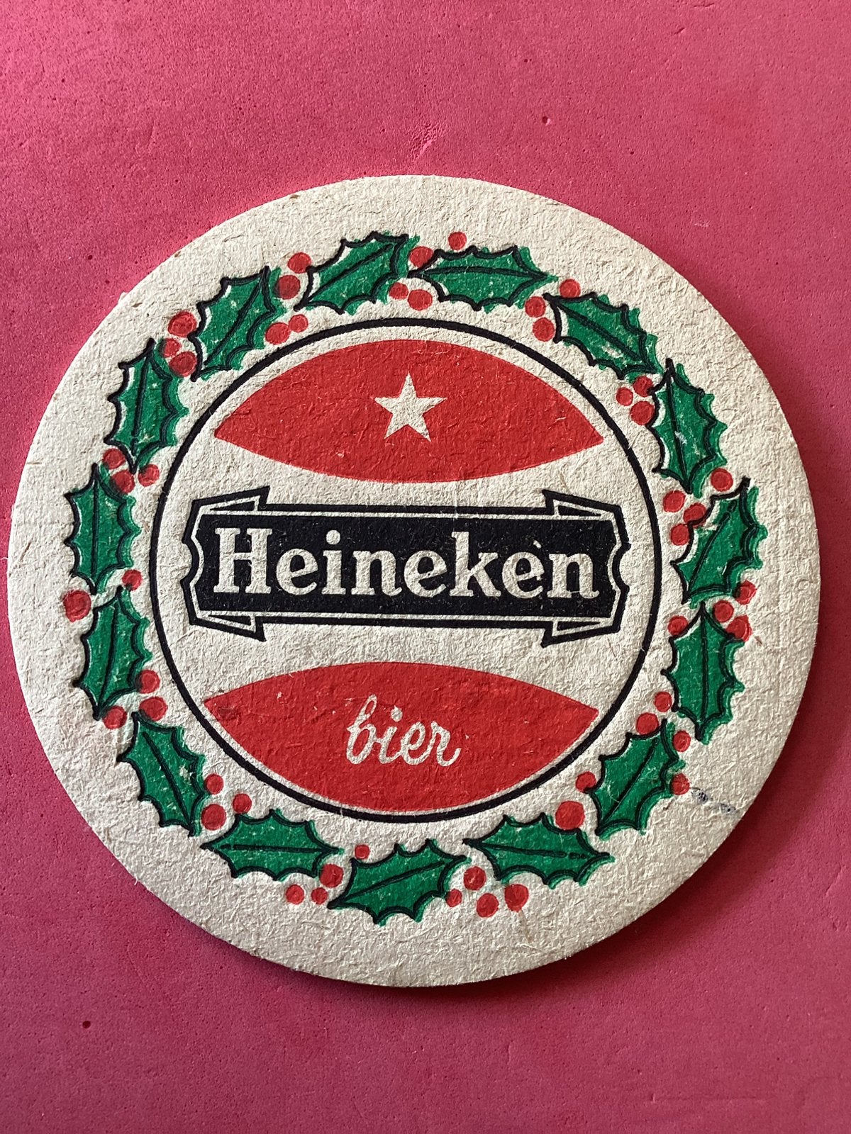 Viltje Heineken Kerst, Verzamelen, Verzenden, Nieuw, Viltje(s), Heineken