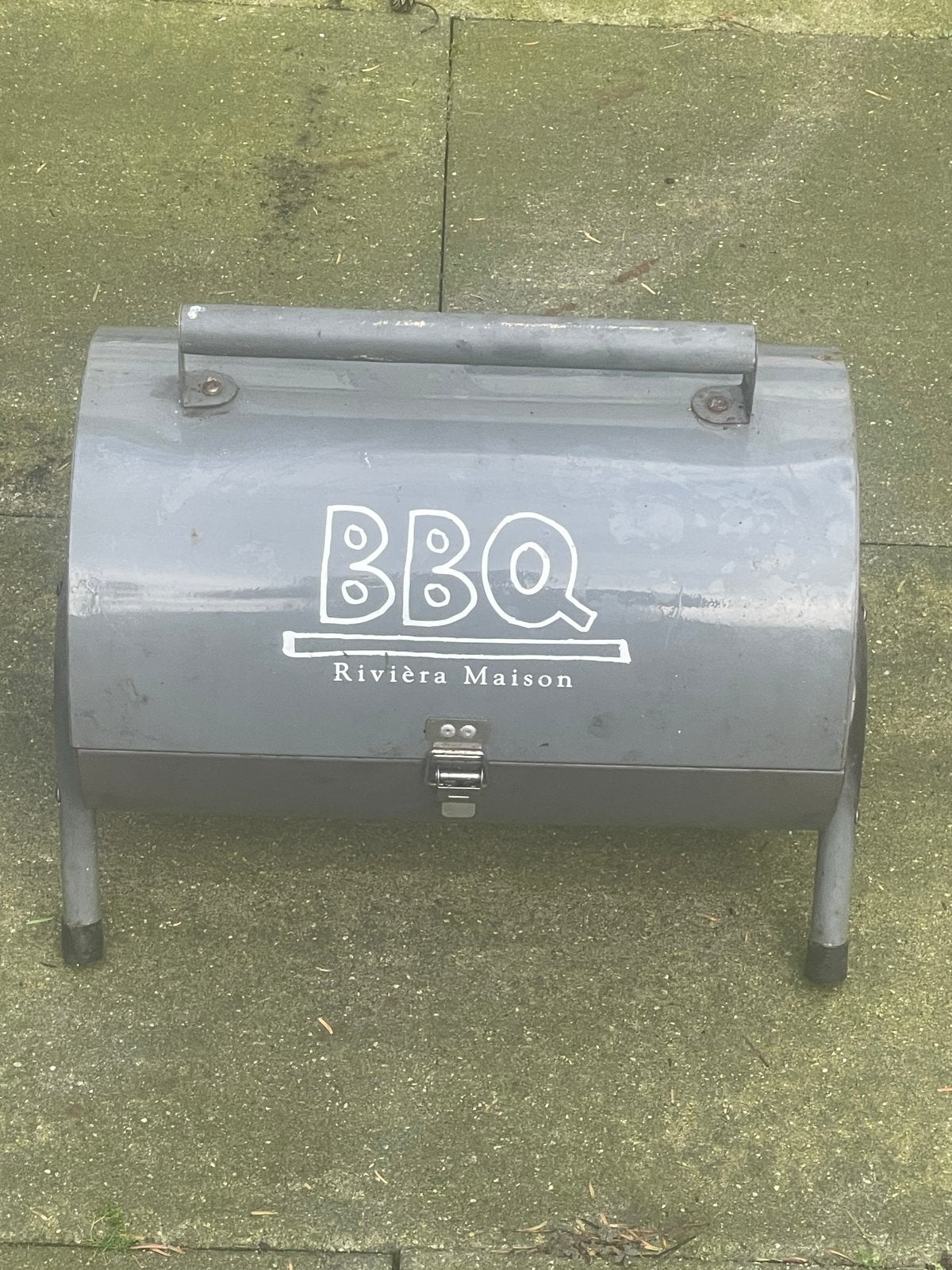 Riviera Maison BBQ - Draagbare Grill, Ophalen of Verzenden, Gebruikt