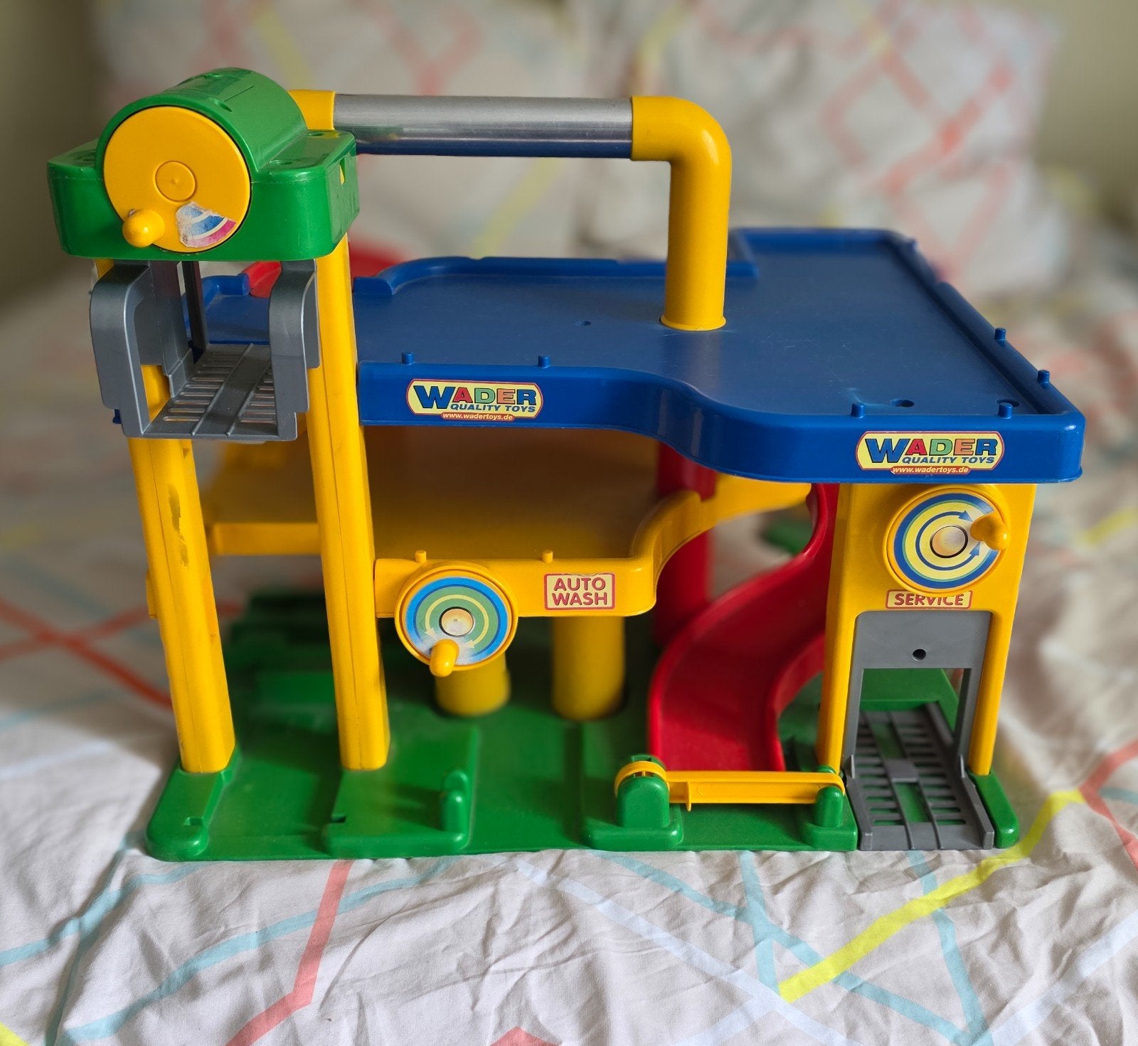 Wader Quality Toys Garage - Uren speelplezier!, Ophalen, Gebruikt