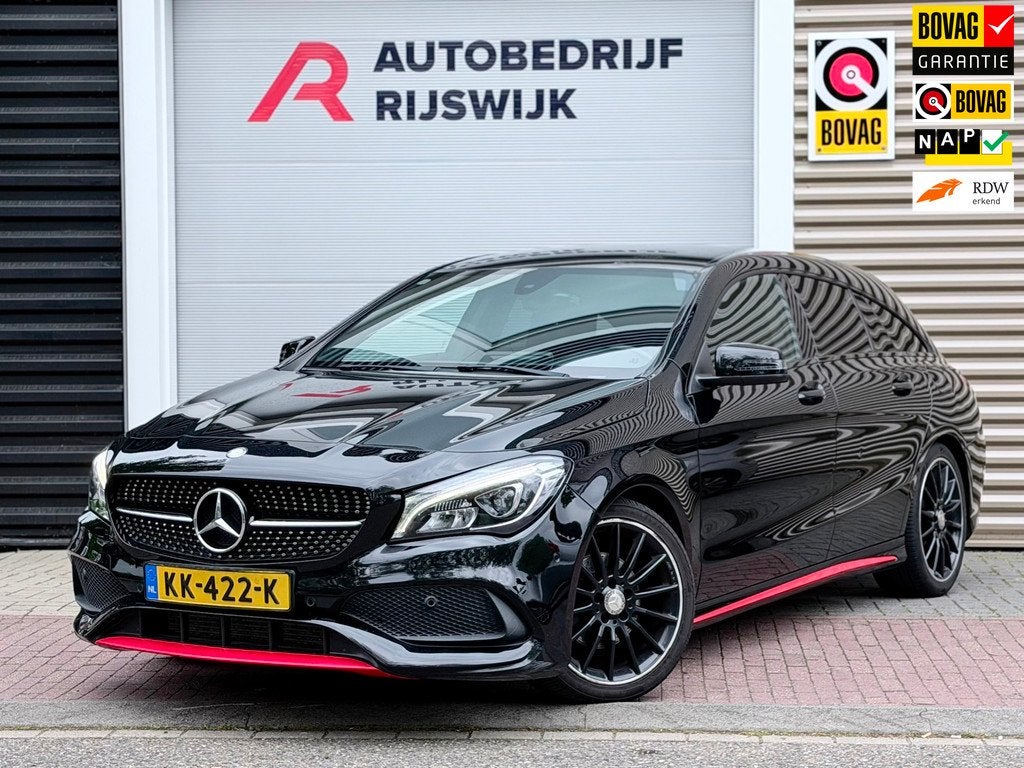 Mercedes-Benz CLA-klasse Shooting Brake 180 Ambition AppleCa, Auto's, Mercedes-Benz, Voorwielaandrijving, Gebruikt, Euro 6, 4 cilinders