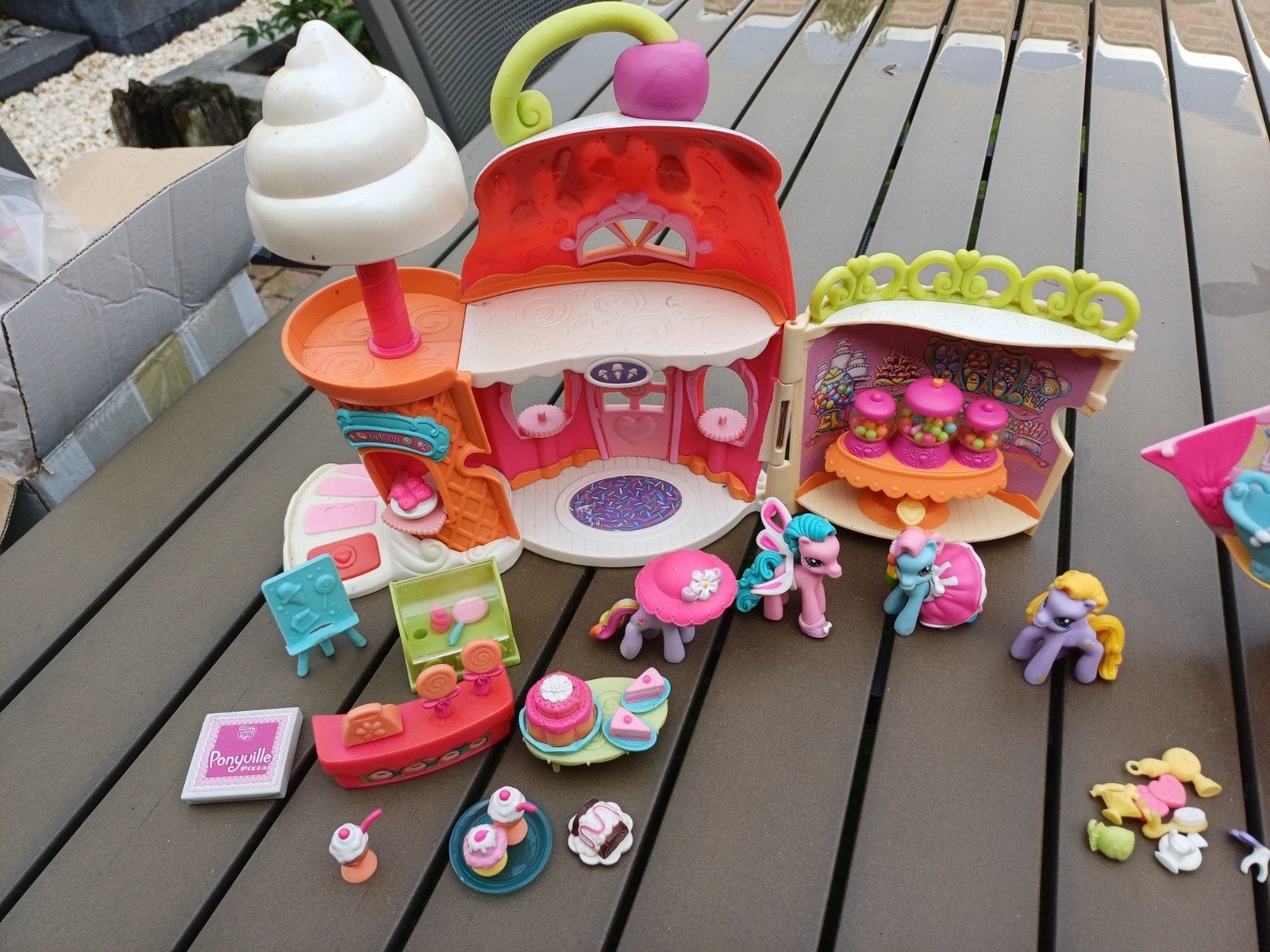 My Little Pony: Snoepwinkel & Schoonheidssalon Speelsets, Kinderen en Baby's, Ophalen, Gebruikt