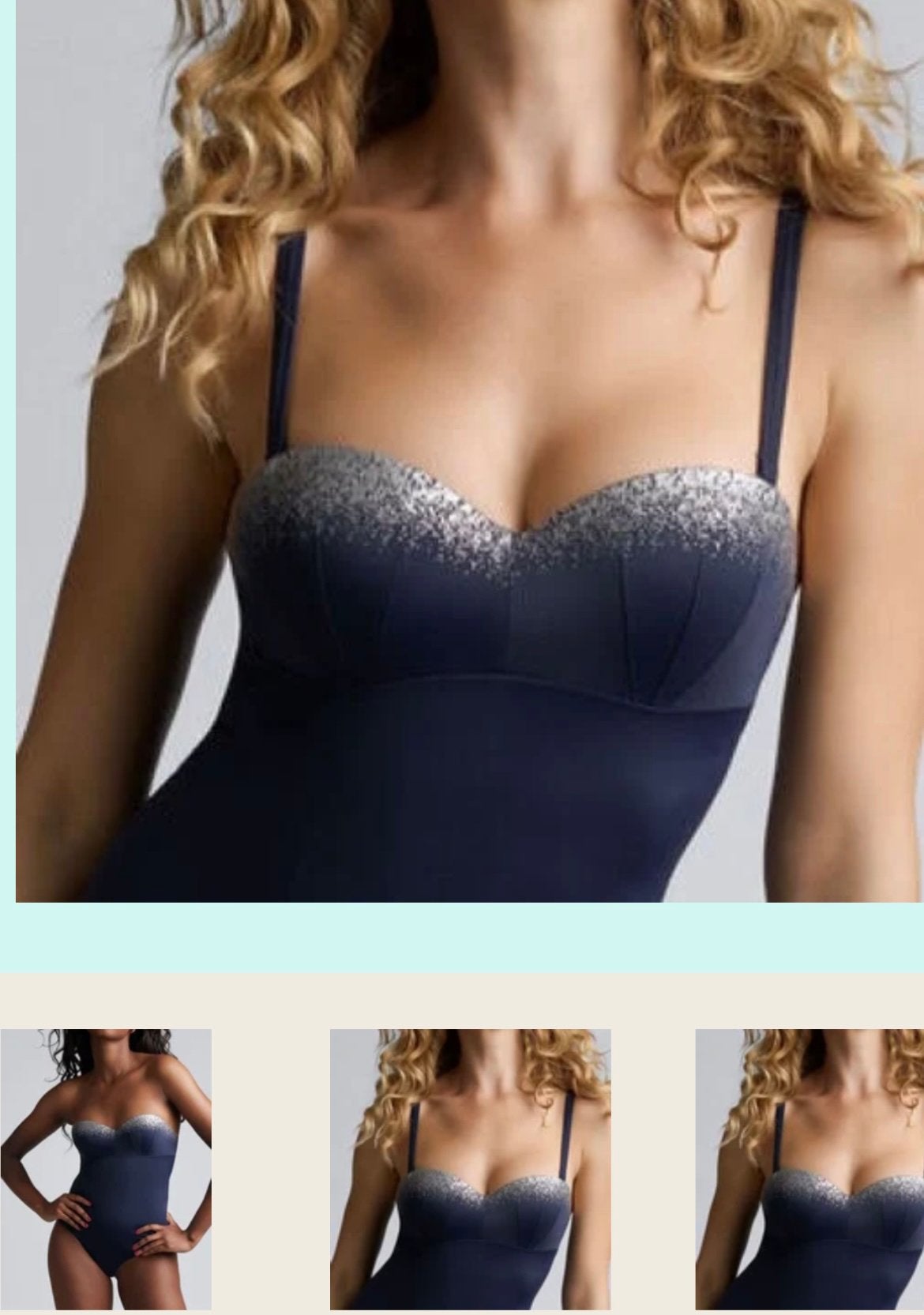 Marlies Dekkers Ishtar badpak 75B nieuw, Kleding | Dames, Badmode en Zwemkleding, Ophalen of Verzenden, Nieuw, Blauw, Badpak