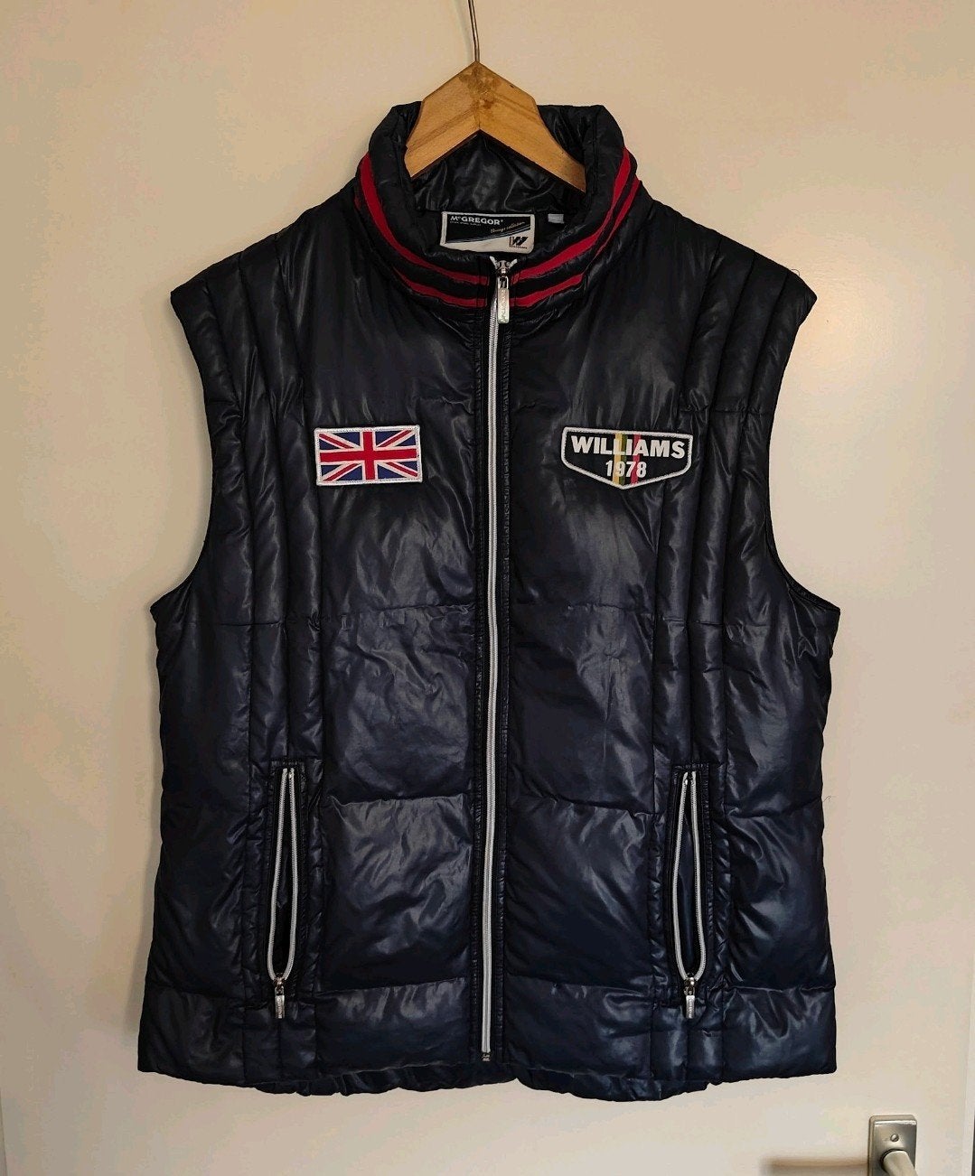 Zgan Mc Gregor F1 Williams bodywarmer mt L, Kleding | Heren, Maat 52/54 (L), Ophalen of Verzenden, Zo goed als nieuw, McGregor