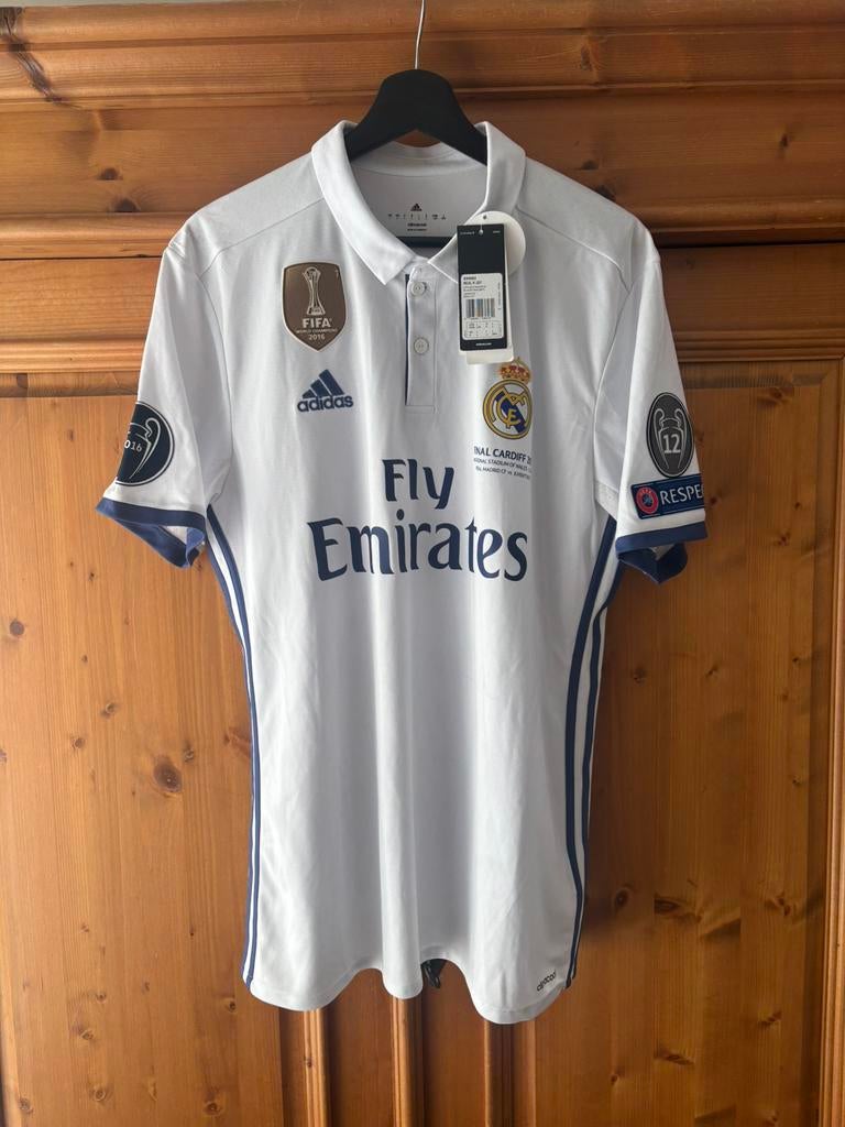 Real madrid 2017/2018 shirt maat L bnwt 12 winners, Ophalen of Verzenden, Nieuw, Buitenlandse clubs, Shirt