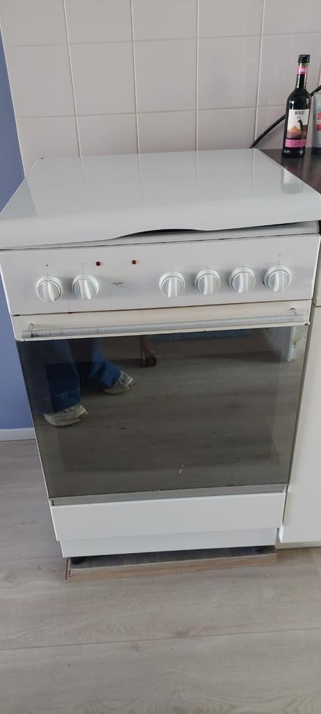 Pelgrim Gasfornuis met Elektrische Oven - Gebruikt, Ophalen, Gebruikt, 4 kookzones, Gas