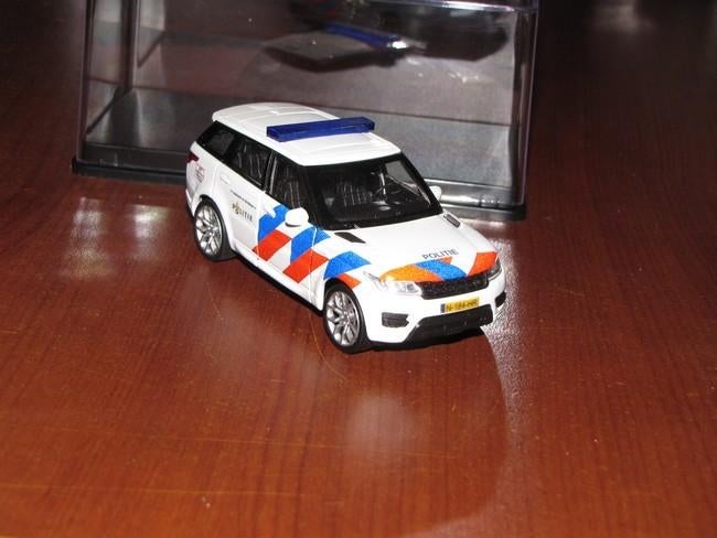 Politie auto Range rover Landrover 1/43, Hobby en Vrije tijd, Modelauto's | 1:43, Ophalen of Verzenden, Zo goed als nieuw, Auto
