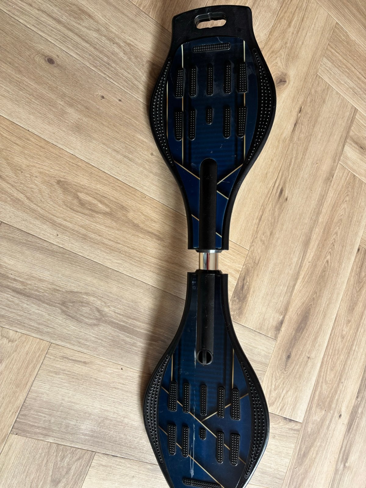 Waveboard / Hoverboard - Blauw met Zwart, Ophalen of Verzenden, Zo goed als nieuw, Waveboard