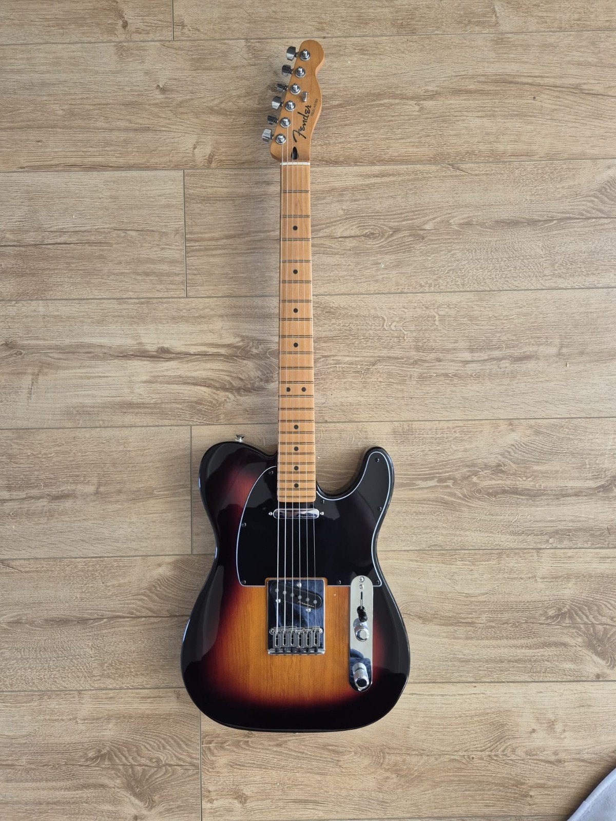 Fender Player Plus Telecaster 3-Color Sunburst MIM, Ophalen, Zo goed als nieuw, Solid body, Fender