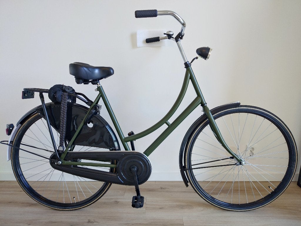 Avalon Export Oma Fiets Omafiets D57cm Remnaaf Legergroen, Ophalen, Terugtraprem, Avalon, 56 cm of meer