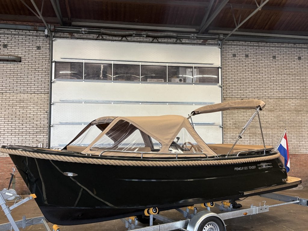 Primeur 615 Tender + Suzuki 30pk + Koelkast + Boegschroef, Watersport en Boten, Sloepen, Primeur, 6 m, Overige typen, Gebruikt