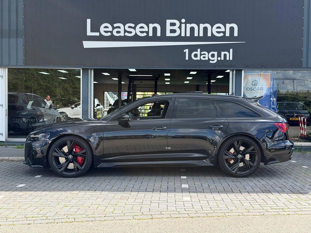 Audi A6 Avant RS 6 TFSI quattro Pano/Head Up/Carbon, Auto's, Audi, Automaat, Gebruikt, 600 pk, Leder