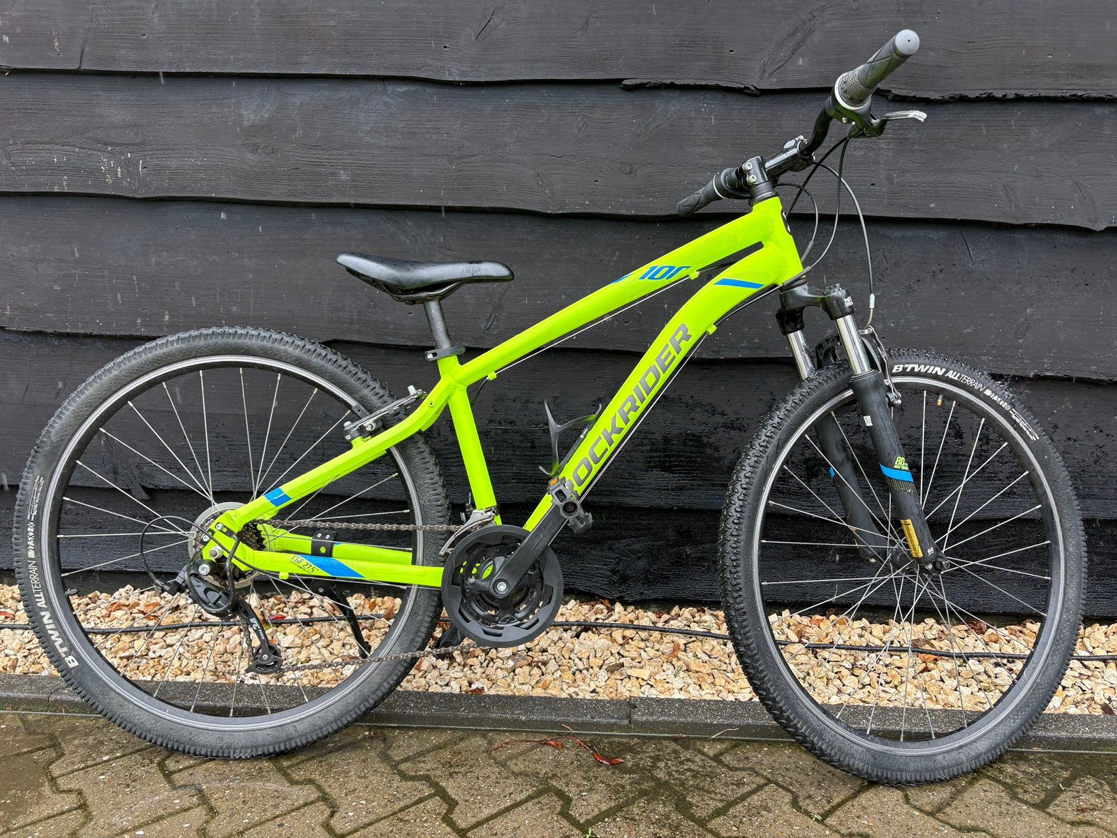 Rockrider RR ST 100 junior MTB! 27,5 inch wielen, Velgrem, Versnellingen, Zo goed als nieuw, Rockrider