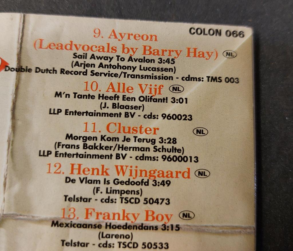 PROMO CD Ayreon Barry Hay Golden Earring Paul de Leeuw, Verzenden, Gebruikt