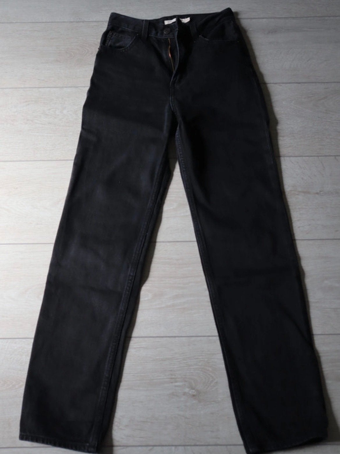 Levi's 70s High Slim Straight Jeans W23 L29 Zwart, Kleding | Dames, Ophalen of Verzenden, Zo goed als nieuw, Zwart, Overige jeansmaten