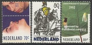 Kavel 293 Nederland diversen 1993 meest velletjes, Verzenden, Na 1940, Postfris