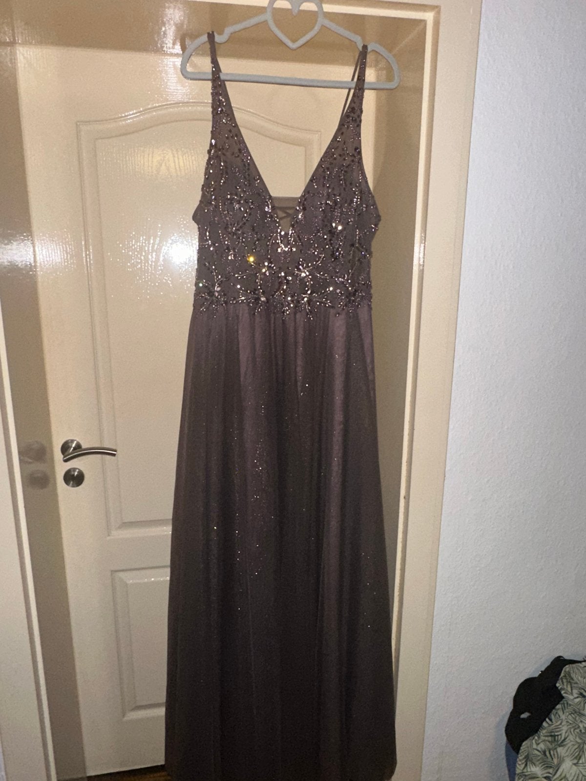 Avondjurk Maat 48, Kleding | Dames, Jurken, Ophalen, Paars, Maat 46/48 (XL) of groter, Gedragen