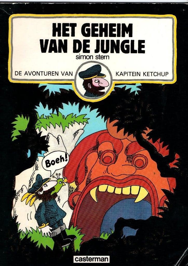 De avonturen van kapitein Ketchup - Het geheim van de Jungle, Eén stripboek, Ophalen of Verzenden
