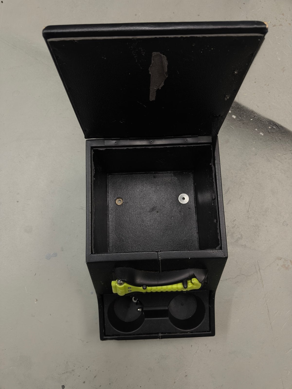 Cubby box voor Land Rover Defender - Zwart, Auto diversen, Auto-accessoires, Ophalen of Verzenden, Gebruikt