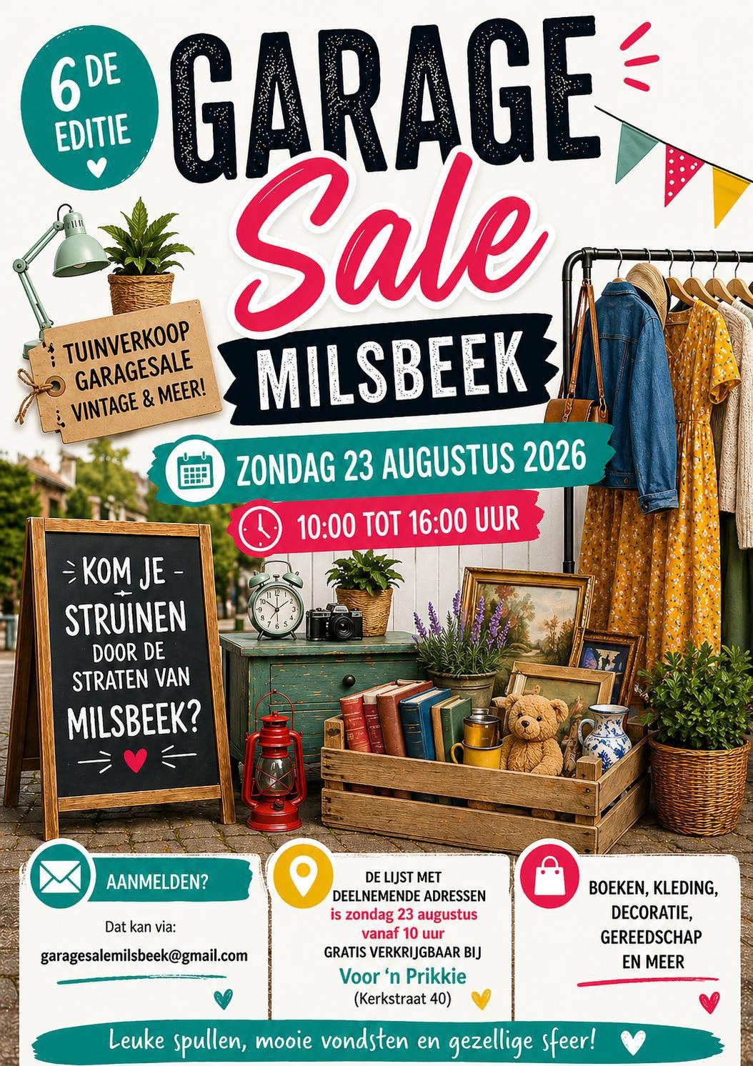 Garage Sale Milsbeek 2026