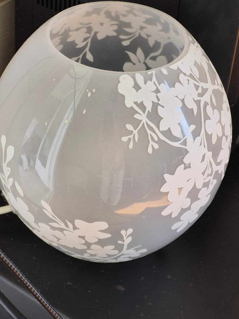 schemerlamp, Ophalen, Zo goed als nieuw, Glas, Minder dan 50 cm