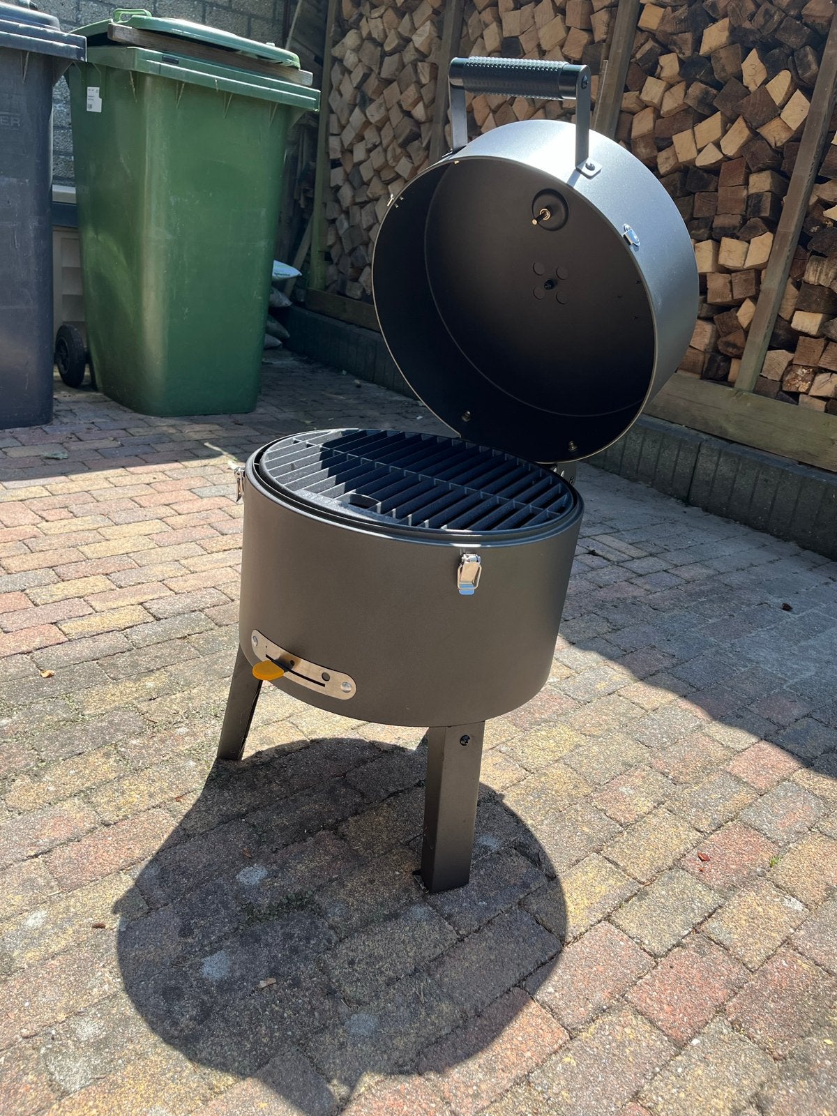 Boretti Terrassenfornuis / BBQ met hoes - Zo goed als nieuw, Ophalen, Zo goed als nieuw