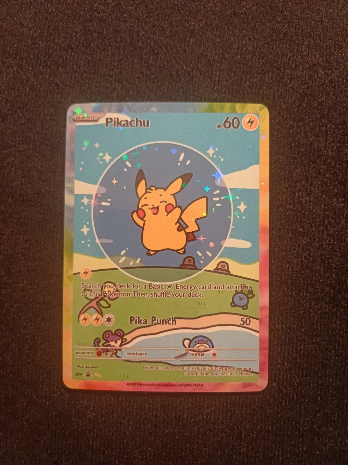 Pokémon Bubble Pikachu, Ophalen of Verzenden, Losse kaart