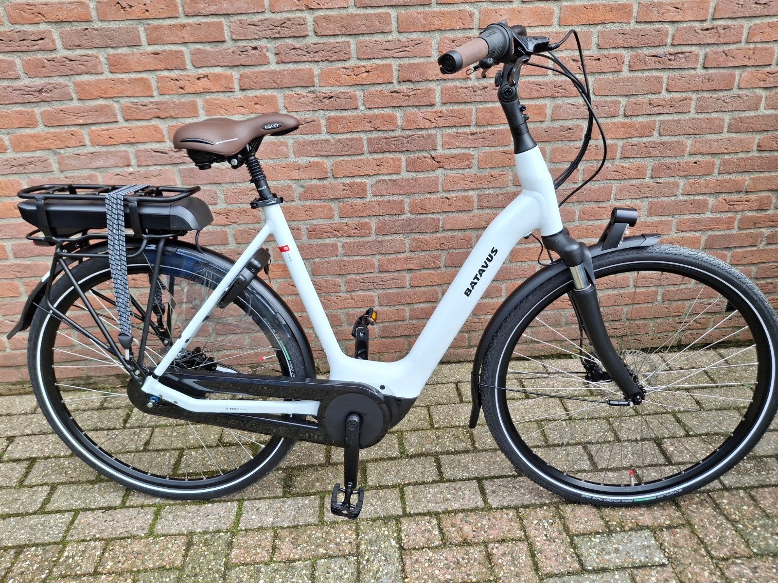 Batavus Finez E-Go, Fietsen en Brommers, Fietsen | Dames | Damesfietsen, Nieuw, Batavus, Versnellingen, 56 cm of meer, Schijfrem
