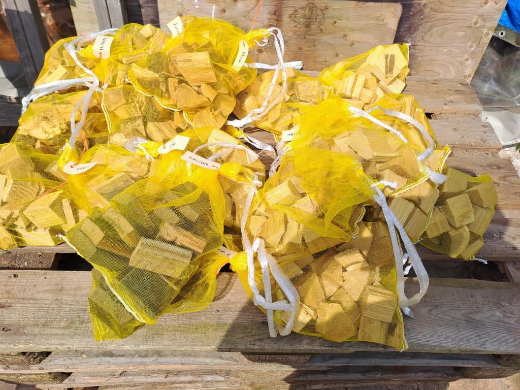 Hout chunks, Ophalen, Nieuw