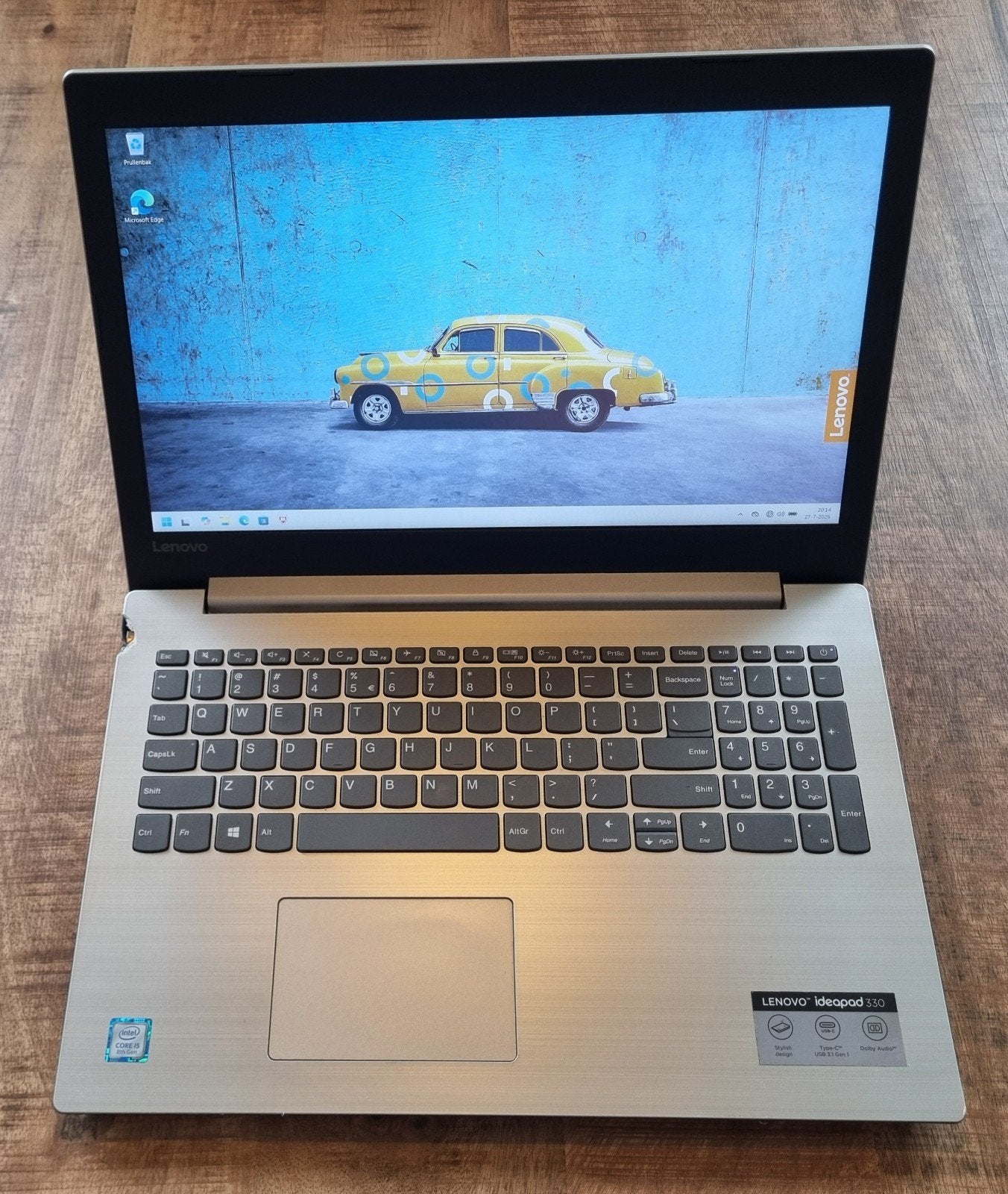 Lenovo Ideapad 330-15IKB 2018, Computers en Software, 8 GB, Ophalen of Verzenden, SSD, Intel Core i5-8250U
