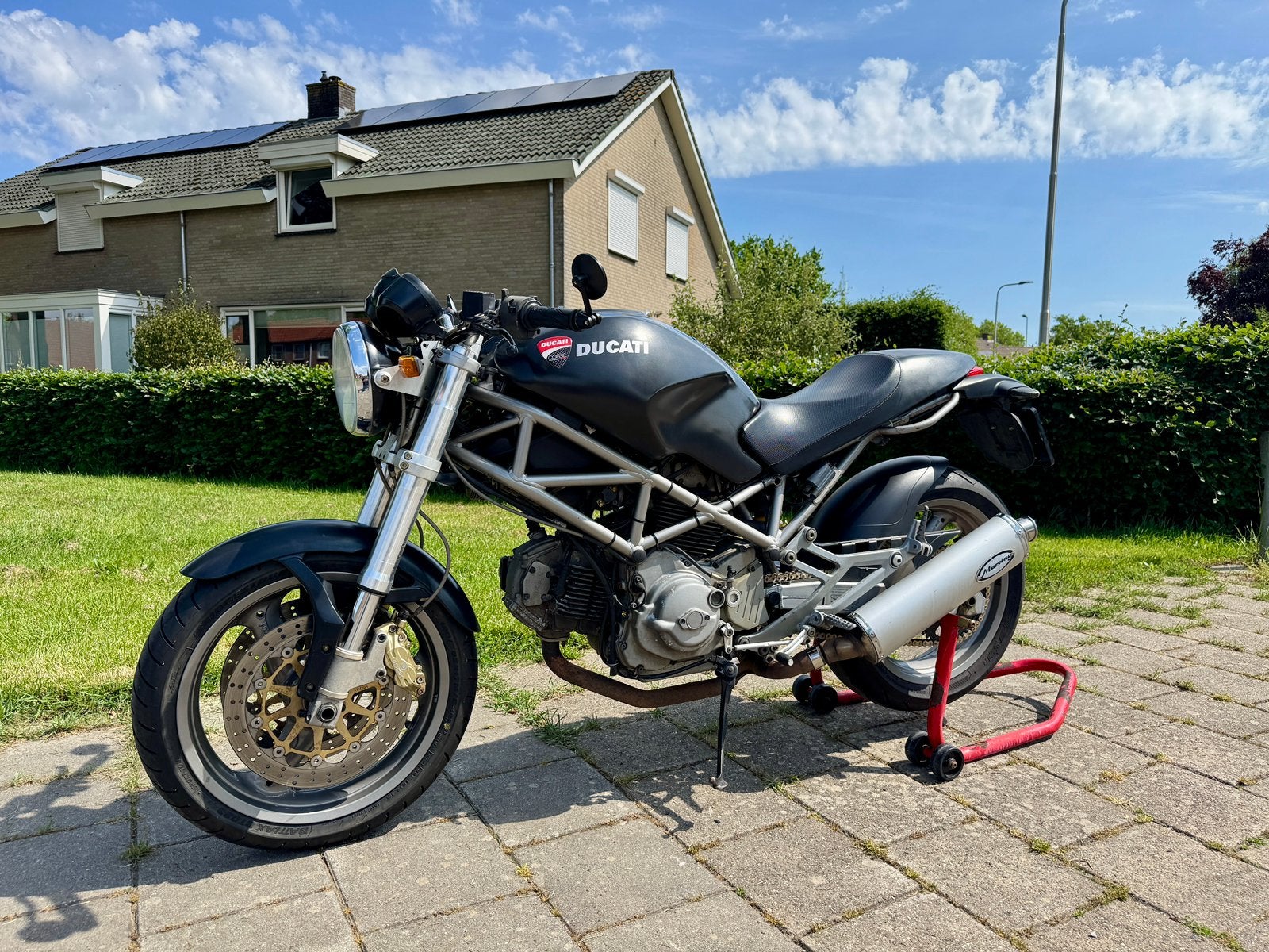 Ducati monster 620 ie (project/opknapper), Motoren, 2 cilinders, Sportuitlaat, Gebruikt, Particulier