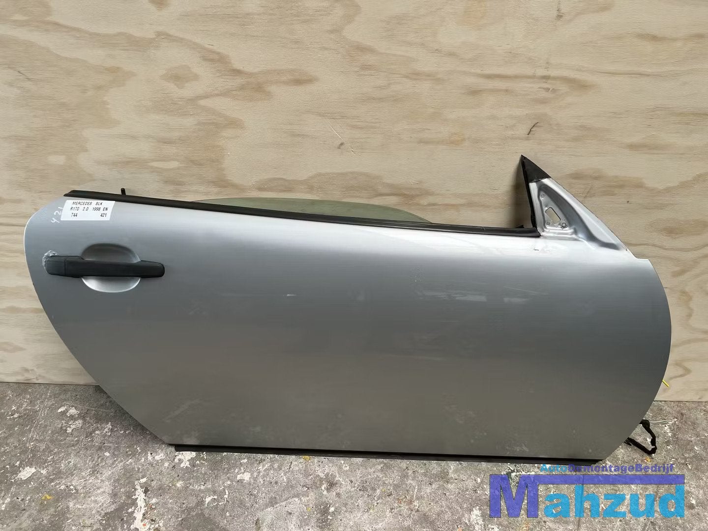 MERCEDES SLK R170 Zilver 744 rechts deur portier 1996-2000, Auto-onderdelen, Gebruikt, Mercedes-Benz AG, Deur, Mercedes-Benz
