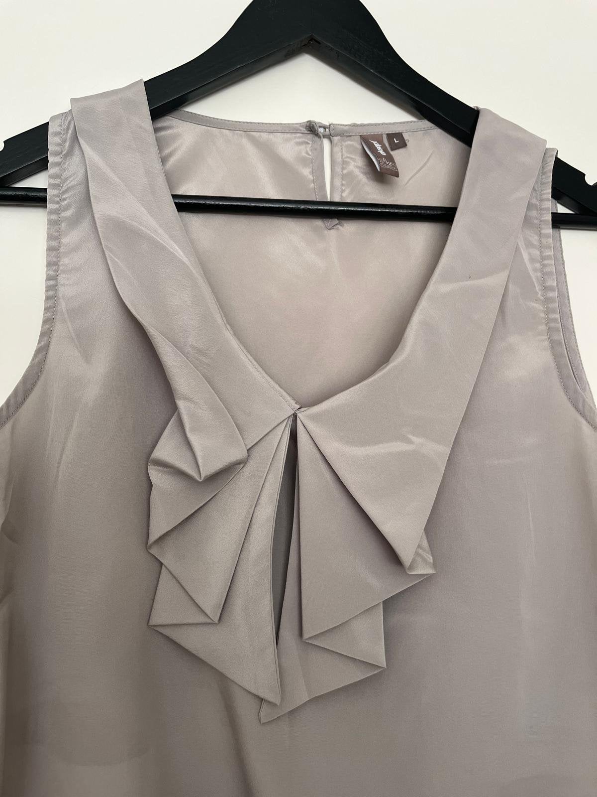 Shoeby dames top, Ophalen of Verzenden, Zo goed als nieuw, Grijs, Zonder mouw