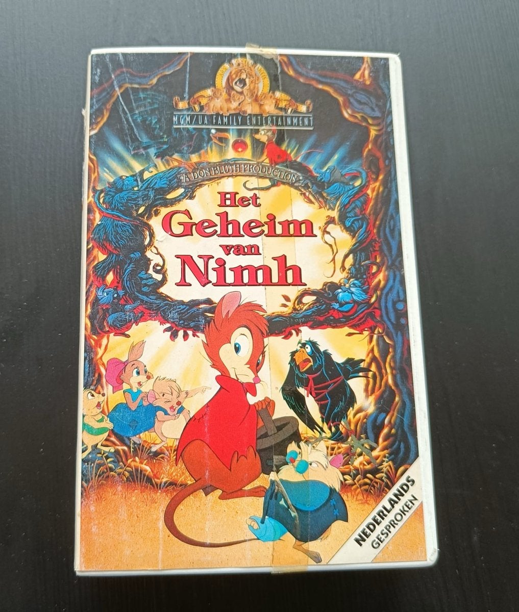 Het Geheim van Nimh VHS - Nederlands Gesproken, Nederlands ondertiteld, Gebruikt, Verzenden, Alle leeftijden