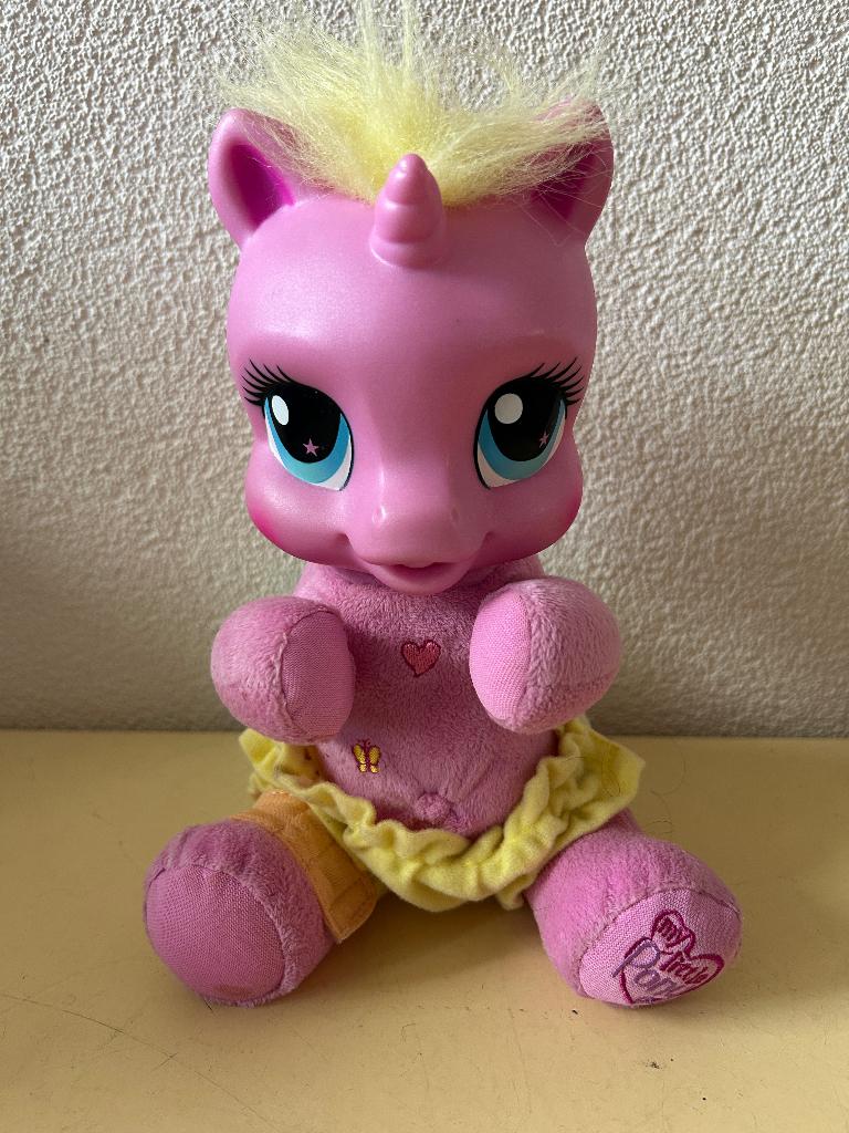 Hasbro My Little Pony pratende Rarity de Eenhoorn (2007), Ophalen of Verzenden, Gebruikt